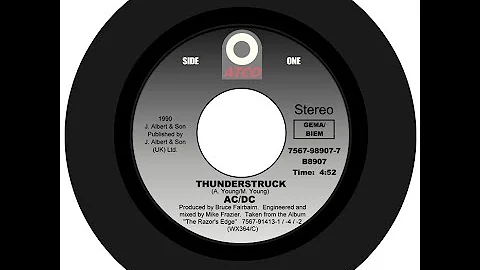 Thunderstruck - AC/DC (Lyrics)