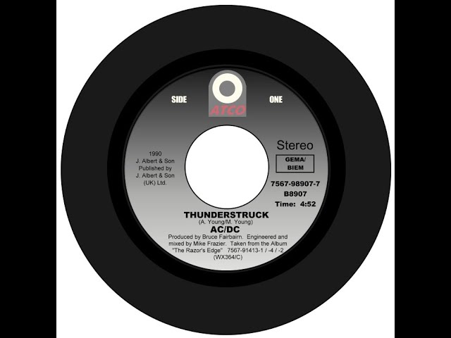 Thunderstruck - AC/DC (Lyrics) class=