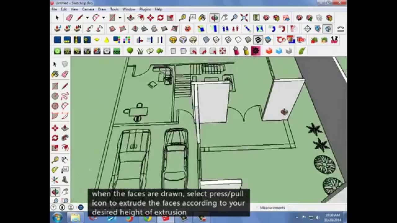 How to Convert  Autocad 2d  plans  into Sketchup 3d  models 