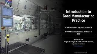 An Introduction to Good Manufacturing Practice  Pharmaceutical and Biotechnology Industry