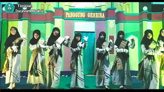 TARIAN BARAKALLAH - SANTRI DARUNNURIL MUSLIMIN DALAM ACARA PANGGUNG GEMBIRA