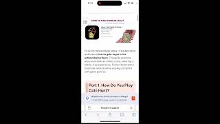 HOW TO PLAY JAGAT COIN HUNT - YouTube