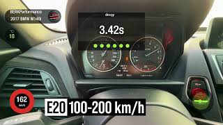 600Hp Bmw M140I F20 Rwd Stage 3 Tuning Crazy Fast 100-200 Dragy
