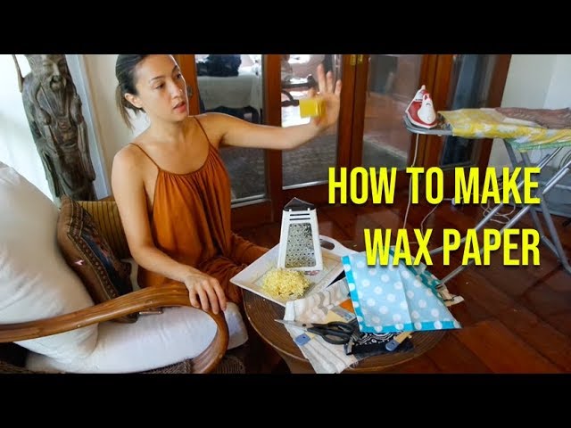 How to make Wax Paper at home in just 2 minutes, Wax paper for craft  projects