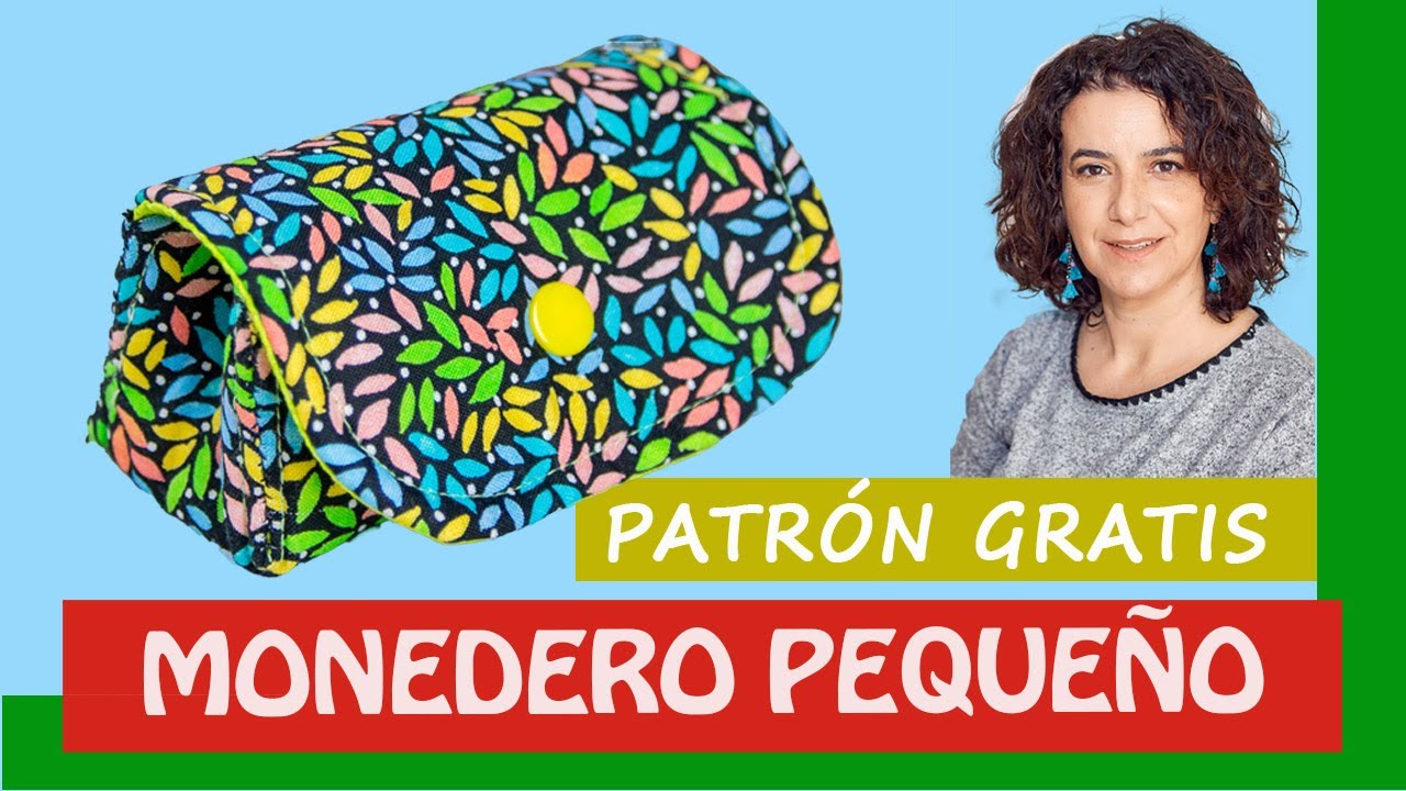 👛 MONEDERO PEQUEÑO de tela | sin cremallera (FÁCIL) ✅