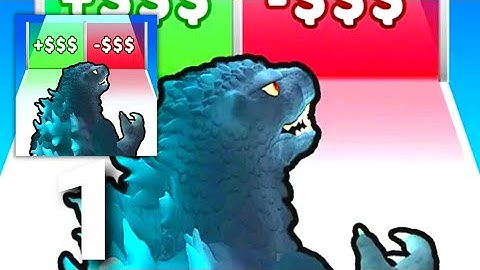 Kaiju Run Dzilla Enemies Gameplay Tutorial Level 1-15 Part 1 Mobile Android