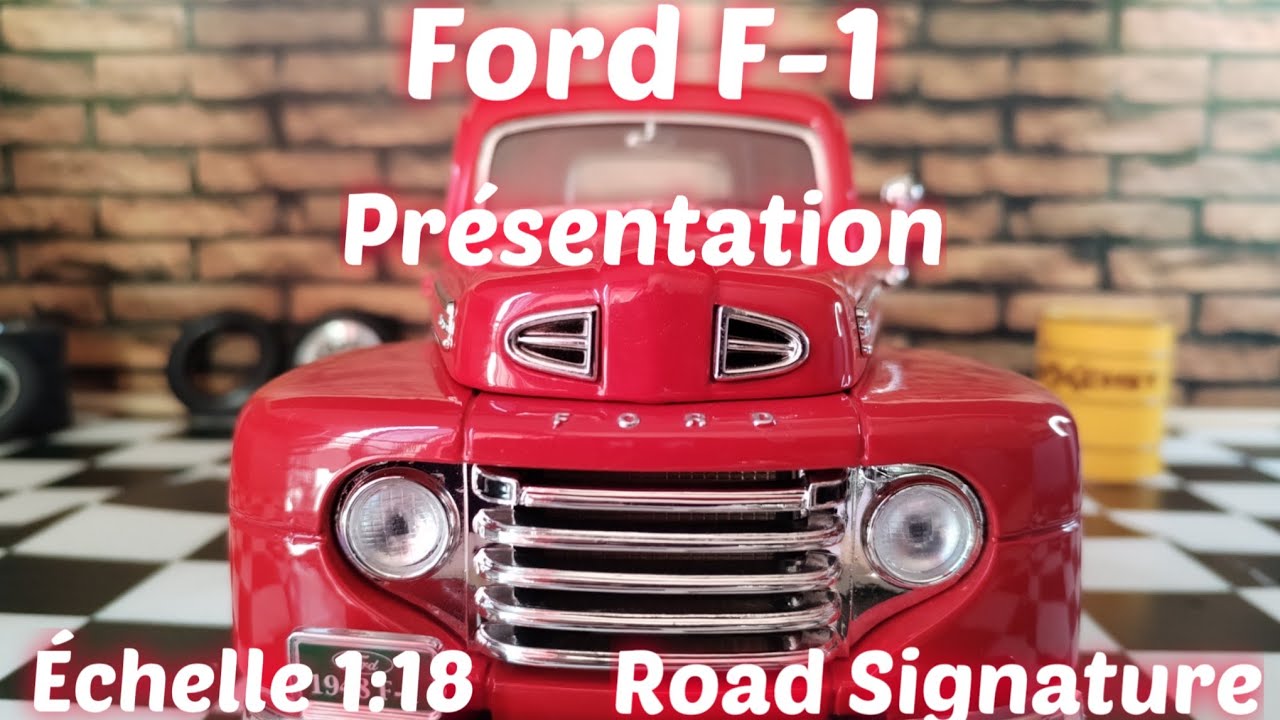 Ford F-1 1948 1:18 Road Signature // Présentation Collection - YouTube