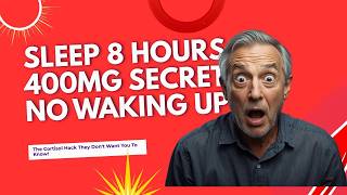 400mG Lowers Cortisol &amp; Makes You Sleep 8 Hours Straight (WITHOUT Getting Up to Pee) | WELLNESS.