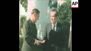 SYND 15-1-73 NIXON KISSINGER CEASEFIRE TALKS CONTINUE ON VIETNAM