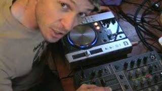 Video 2, on the Pioneer CDJ, starting it up