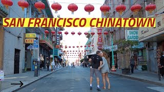 [4K] SAN FRANCISCO CHINATOWN (October 8, 2023)