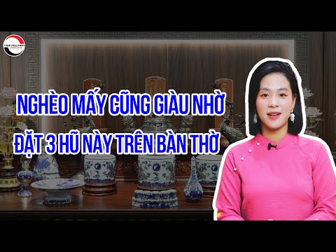 Video Nghèo mấy cũng giàu nhờ đặt đúng 3 hũ gạo muối nước... - youtube