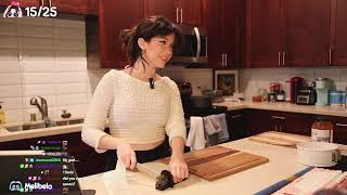 👩🏻‍🍳 Chef Meli Cooks | Japanese Fluffy Cheesecake | 4/18/24 🧀🍰 screenshot 5