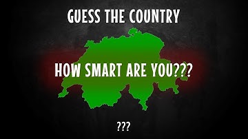 How Smart Are You? Can You Guess The Country by Shape of Map? @fun_quiz #howsmartareyou #funquizzes