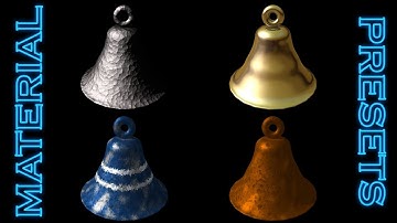 Material Presets En Lightwave 3D 2015