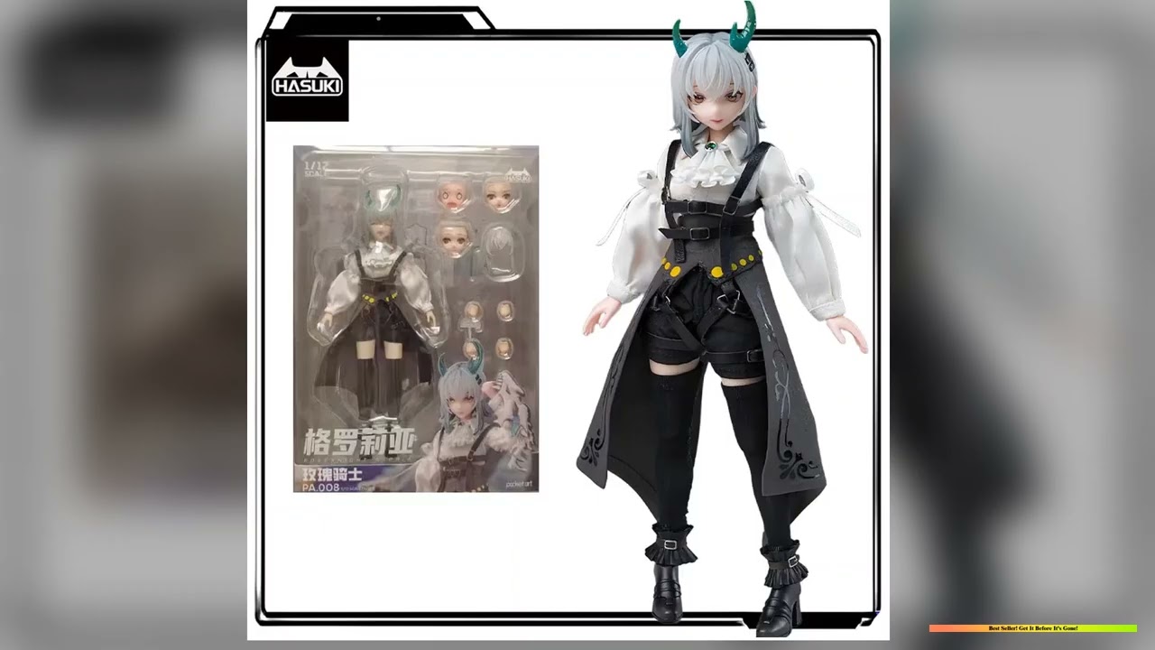 HASUKI Original PA 008 Rose Knight Gloria 155mm Anime Action Figures Toys for Boys Christmas Gift