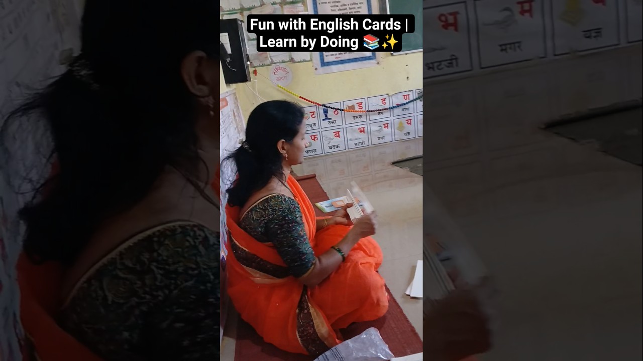Learning English Through Action  English Instruction Cards Activity | Fun Classroom Learning