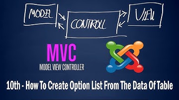 Joomla 3 Developing Component: 10th How To Create Option List From The Data Of Table Database