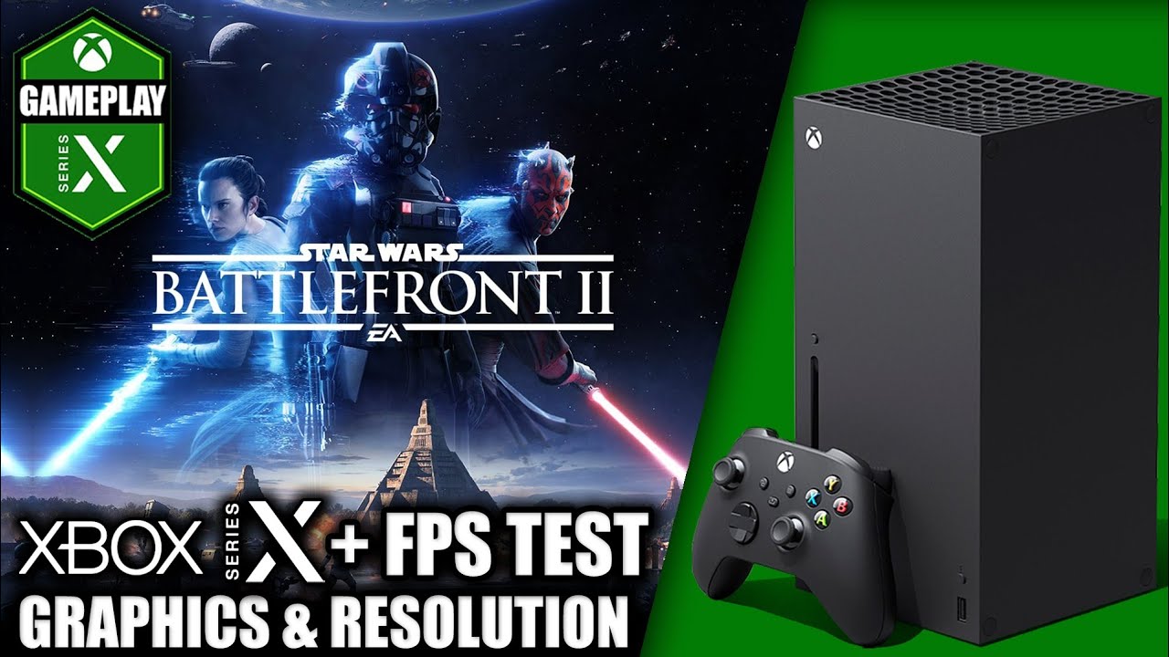 Star Wars Battlefront 2 - Xbox Series X Gameplay + FPS Test