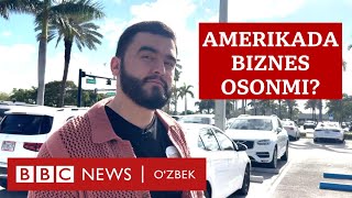 : Amerika va o'zbeklar: Yosh o'zbek tadbirkorga Floridada biznes qilish osonmi? BBC O'zbek Ibrat Safo