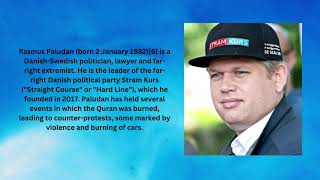 Rasmus Paludan Why You Did Burn The Quran