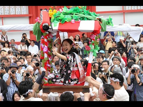 大阪の愛染祭り
