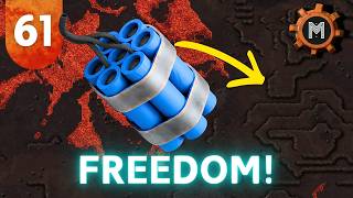 Expanding the Vulcanus Grid with Cliff Explosives! | 61 | Factorio Space Age