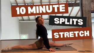 10-Minute Follow-Along Stretch For Square Splits Improve Flexibility Alignment