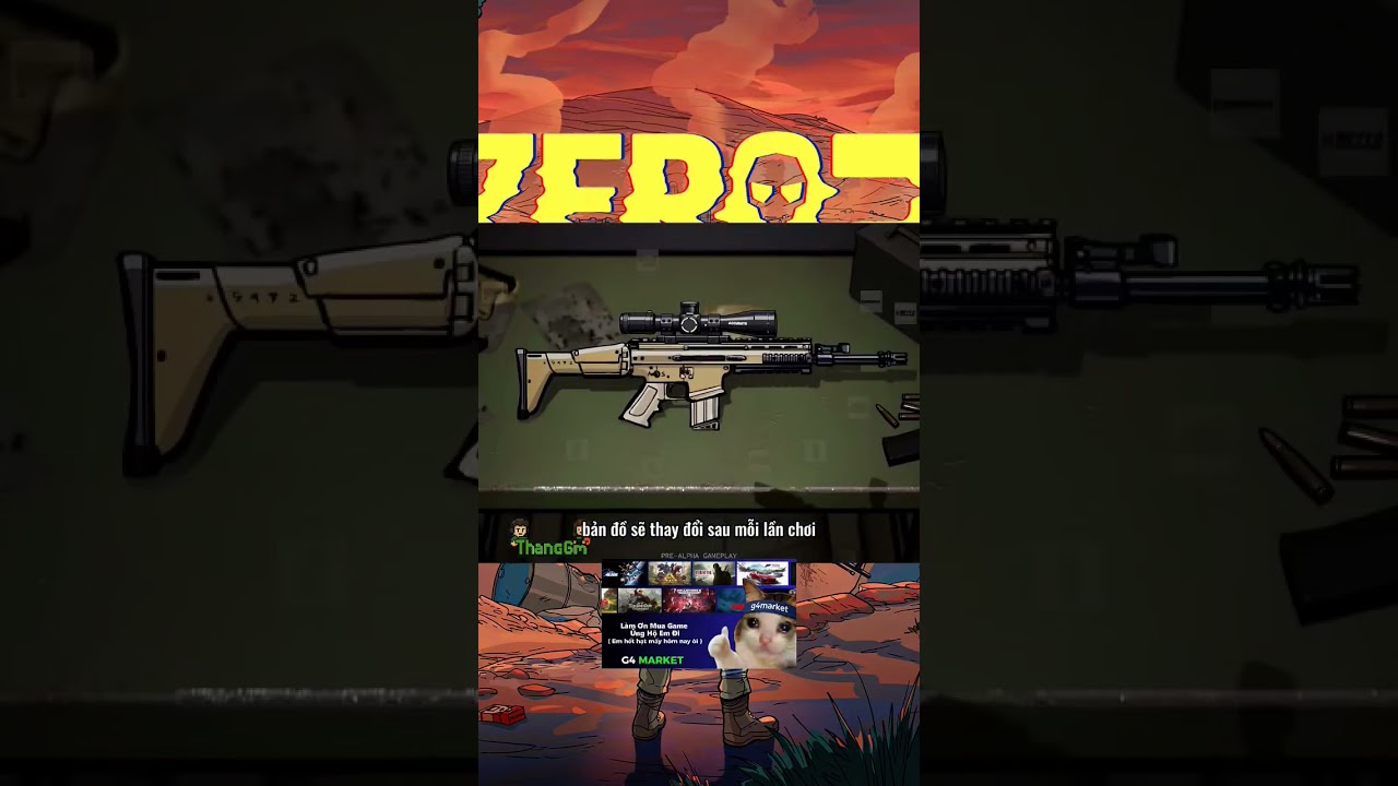 GAME SINH TỒN MỚI: VÀO NHẶT ĐỒ, SỐNG SÓT RỒI THOÁT THÂN!#zerosievert2