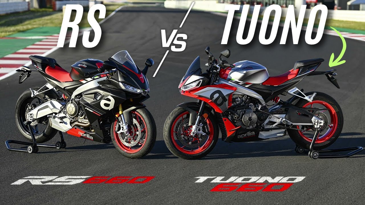 Aprilia Tuono 660 против RS 660 (2025) — реальные различия, какой купить?