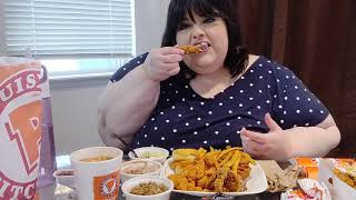 6k Calorie Massive Popeye's Cheat Day Mukbang