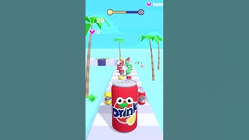 Juice run 3D / 43 ASMR gameplay mix all levels walkthrough IOS ANDROID 🥤🥤🥤 #asmrgames #shortsgame