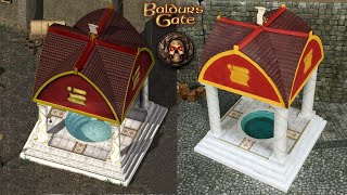 I built the Temple of Oghma from Baldurs Gate 1 out of cardboard