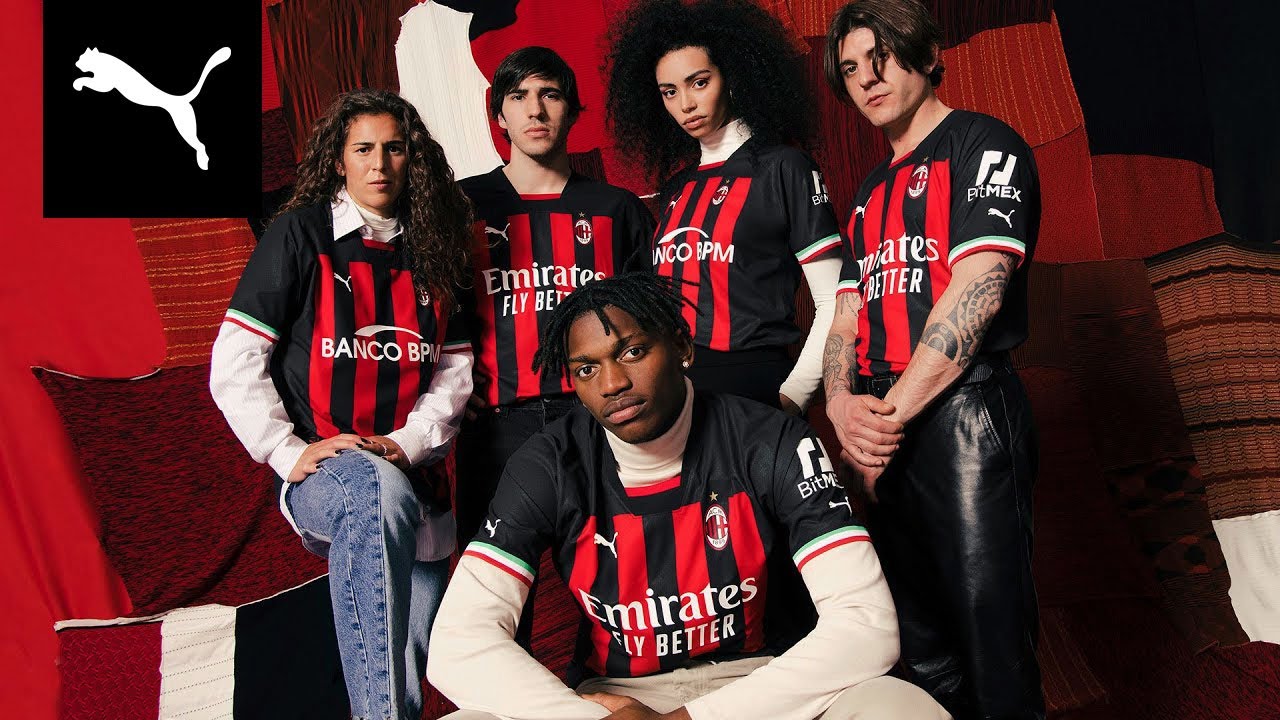 AC Milan 2021/22 PUMA Home Kit - FOOTBALL FASHION