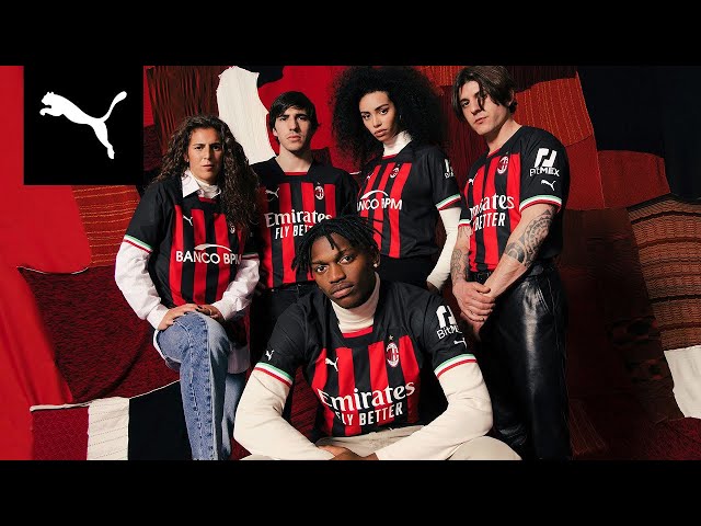 AC Milan 2022-23 Puma Home Kit Unveiled » The Kitman