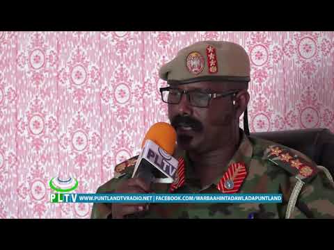 Taliyaha Ciidanka Darawiishta Puntland Qeybta 26aad