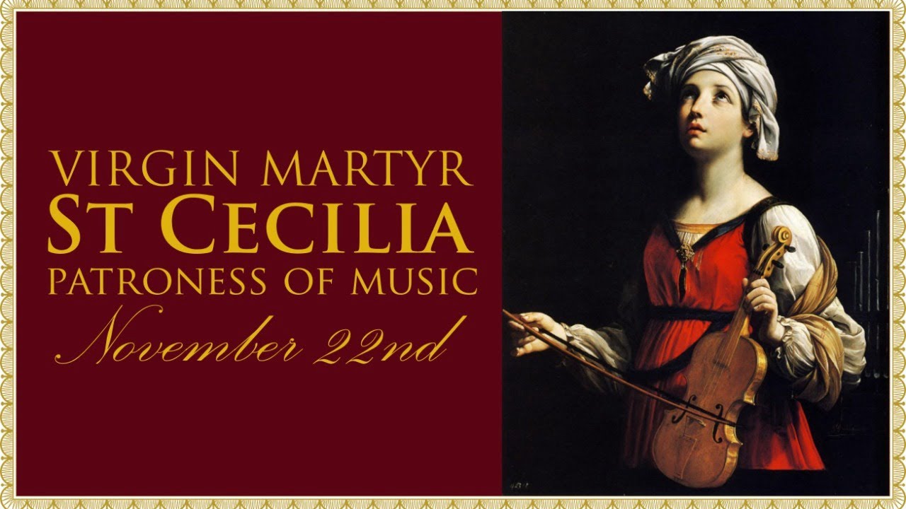 The Daily Mass: St Cecilia Virgin Martyr - YouTube