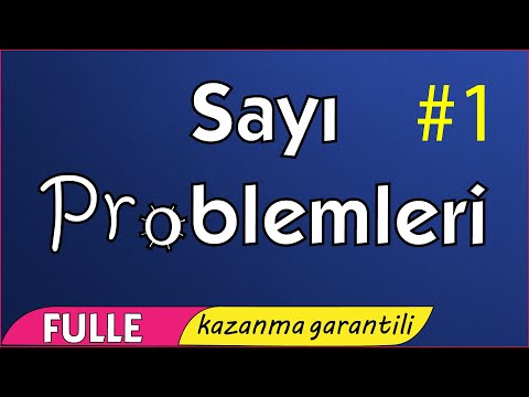 01) Sayı Problemleri | Konu Anlatımı Matematik