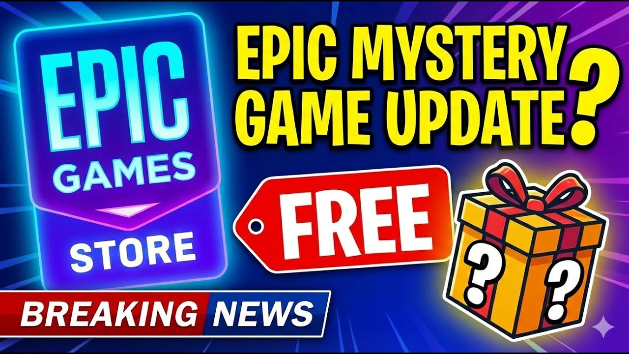 Epic Games Mystery Game Update 🎁 | Next FREE Game LEAKED! 😱 - YouTube