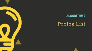 Introduction to Prolog list & discussion on Anonymous variable