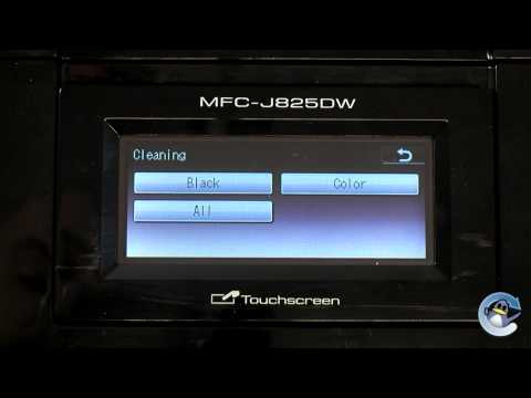 Brother MFC-J825DW: How to do Head Cleaning