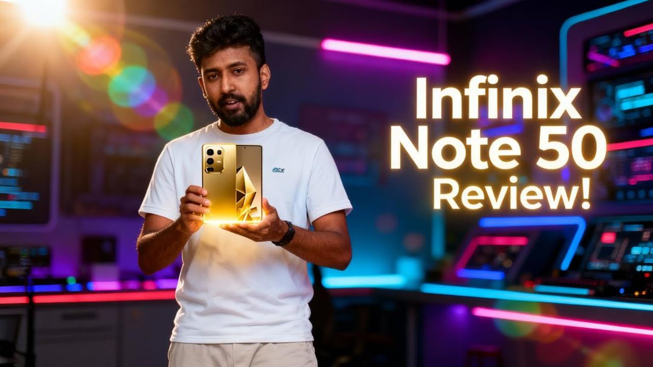 Infinix Note 50 Review Sinhala | ලක්ෂ 1ට අඩු ද? මෙතරම් features! 😱🔥 | Full Honest Review 2025