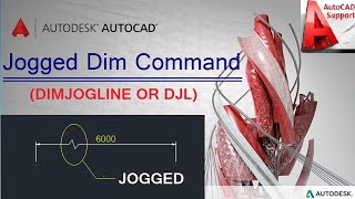 Jogged Dimension Command in AutoCad II Hindi/Urdu