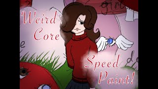 👁️🍄Weirdcore speed paint🍄👁️