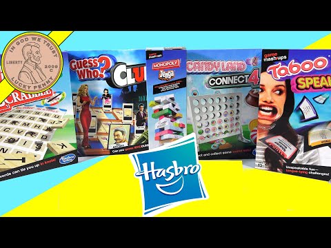 Parents Guide To Hasbro's Mash Ups Games! Monopoly Jenga, Scrabble, Connect 4