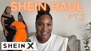 SHEIN HAUL | SHEINX | PLUS SIZE TRY ON & STYLING - PART 2 screenshot 4