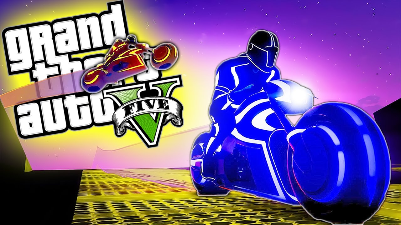 gta 5 update notes GTA 5 PC | The Best (and Worst) Custom Stunt Races + NEW TRON DLC Maps!! GTA V Online DUAL CAM
