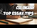 Want to Ace Your CSS English Essay? Watch This Now