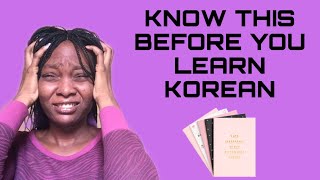 Important Things You Need To Know Before Learning Korean Language