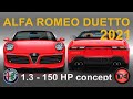 NUOVA ALFA ROMEO DUETTO 1.3 - 2021